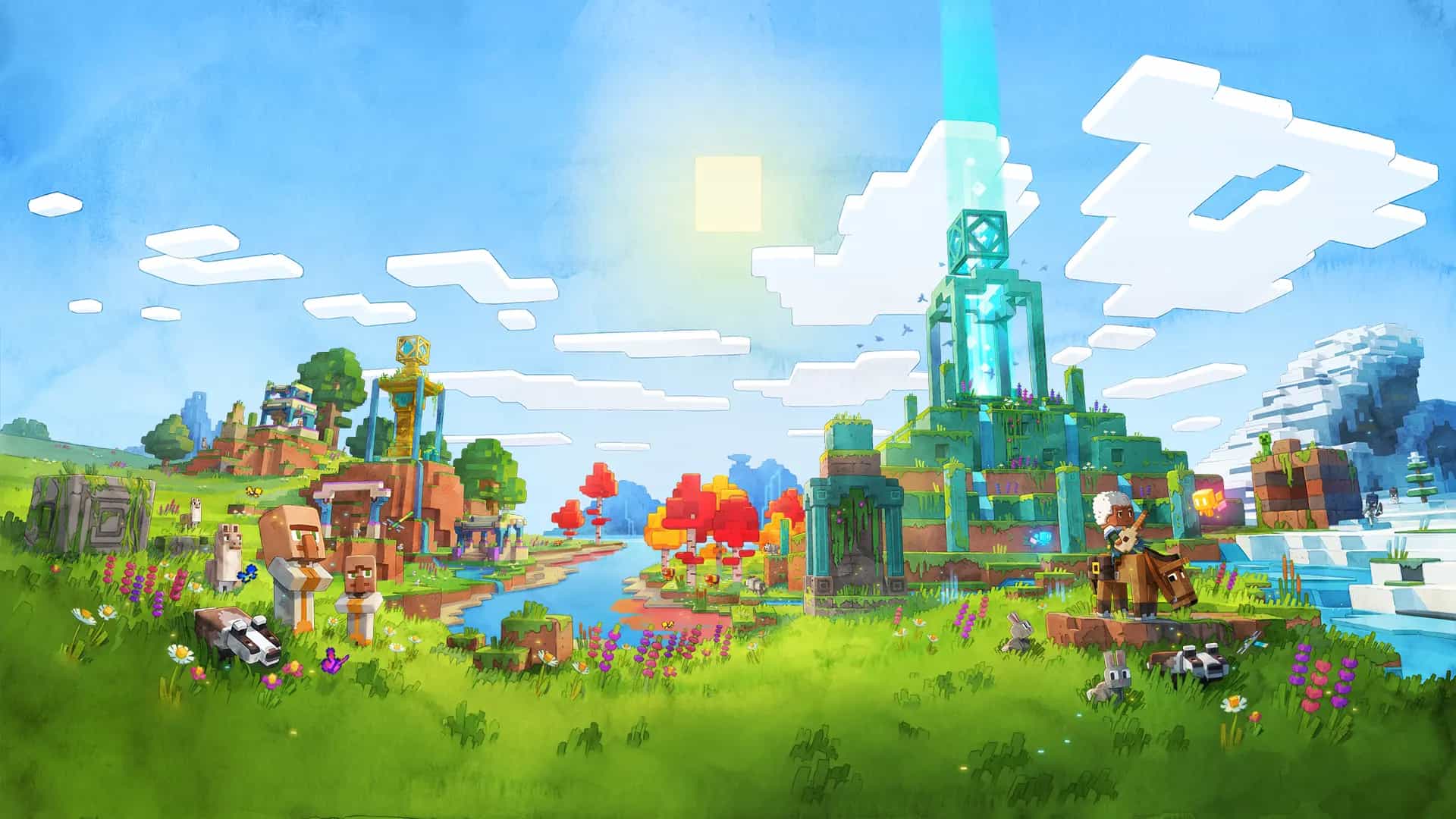 Minecraft Background Wallpaper